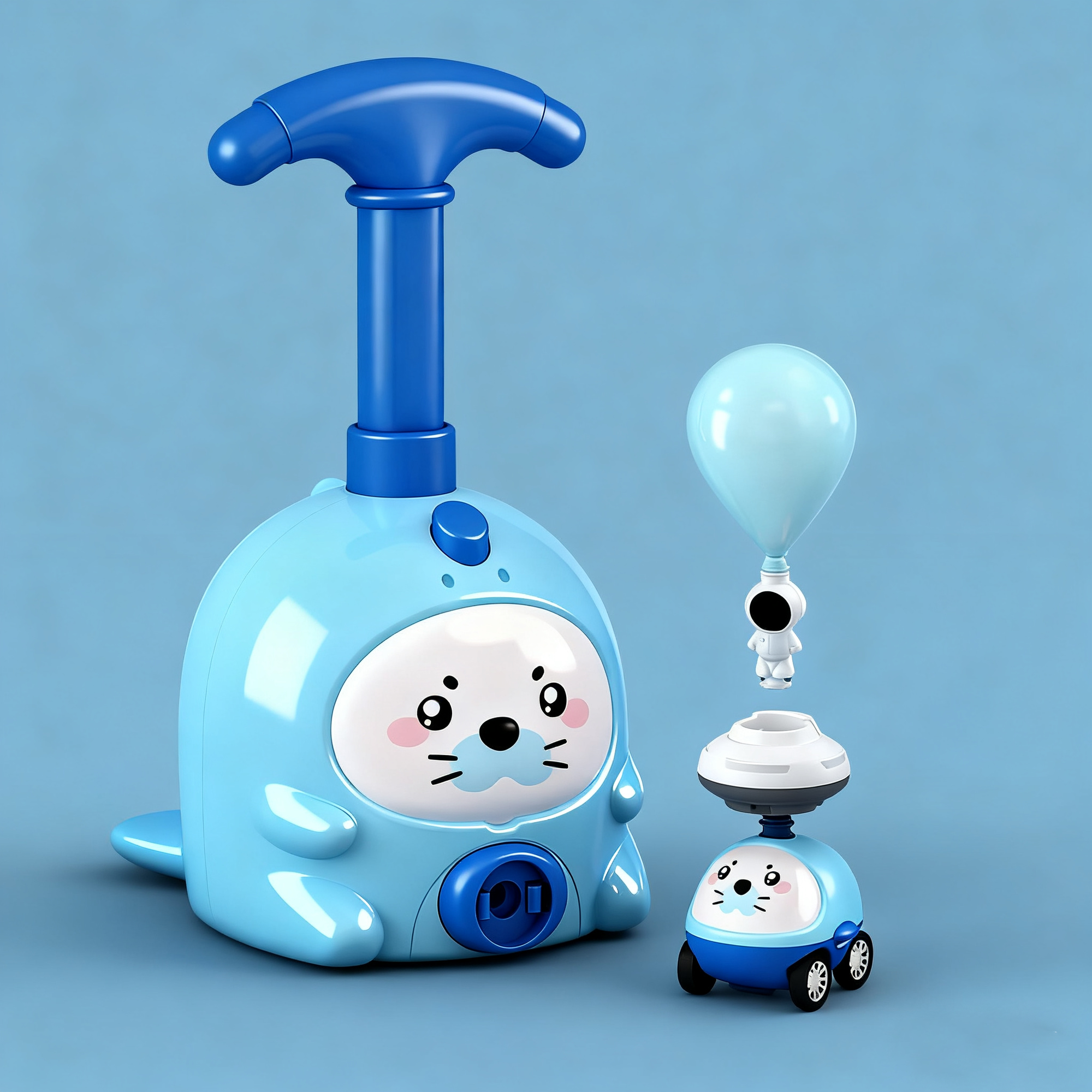 Blue Seal Air Powered Car Launcher Set