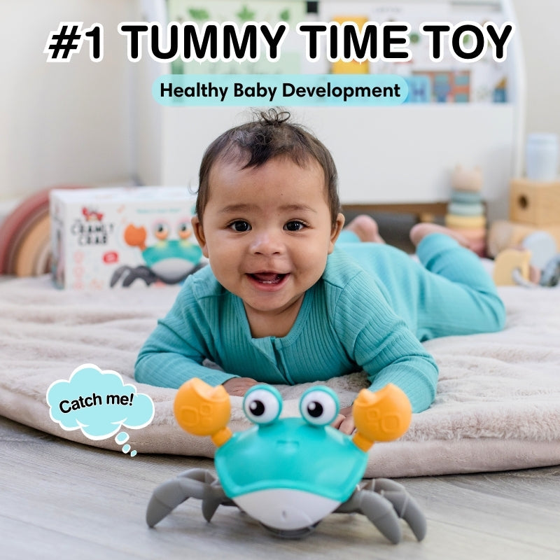 The Crawly Crab-Ocean Blue