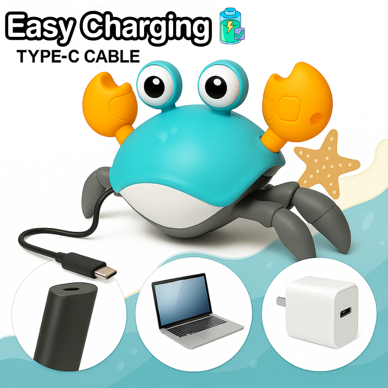 The Crawly Crab-Tang Orange